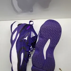 Adidas SM Exhibit A Mid Purple  Sneakers Men\'s Sz 11  GW7895 Adidas Sm Exhibit size 13 purple silver black | eBay main image 3